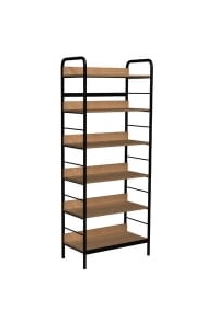 Regał jednostronny C z zabezpieczeniem o zwiększonej wytrzymałości półek