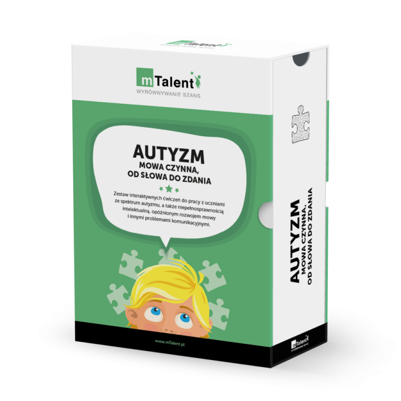 mTalent - Autyzm. Mowa czynna, od słowa do zdania + mTalent Autyzm. Mowa w kontekście społecznym cz.2