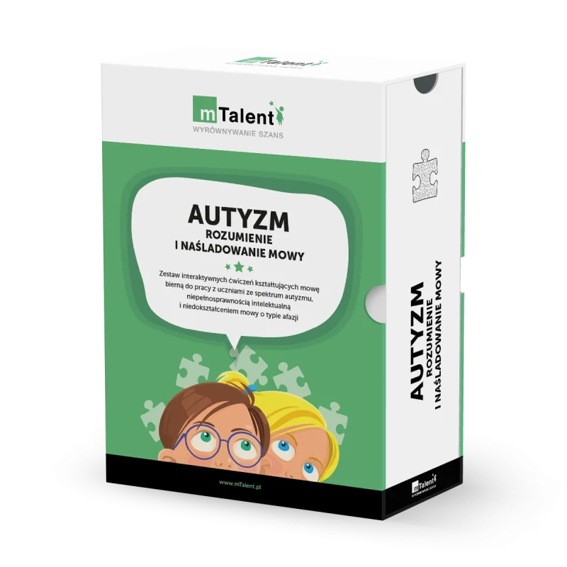 mTalent - Autyzm. Rozumienie i naśladowanie mowy + mTalent Autyzm. Mowa w kontekście społecznym cz.1