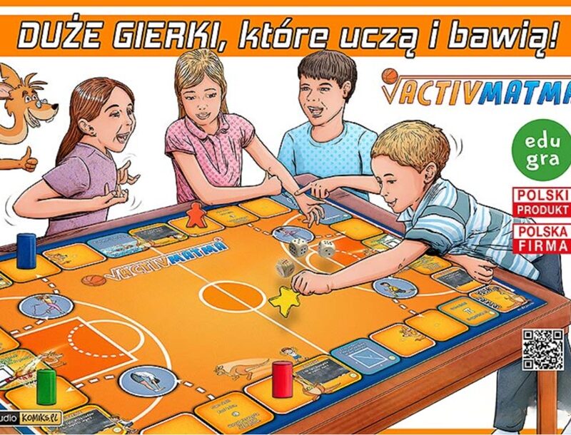 duża gierka stolikowa ACTIVMATMA koszykówka
