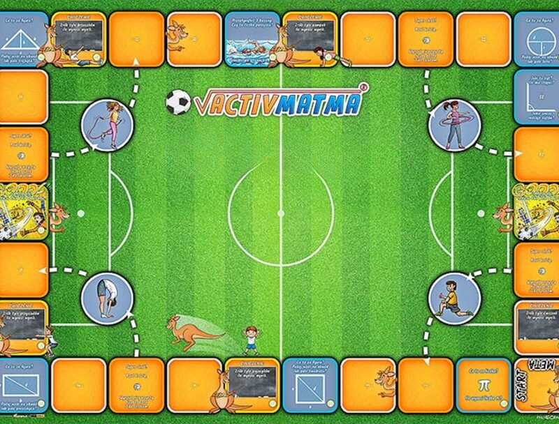 eko gra planszowa ACTIVMATMA piłka nożna