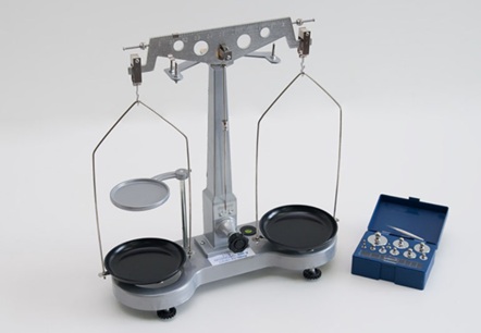 Waga szalkowa laboratoryjna szkolna 500g