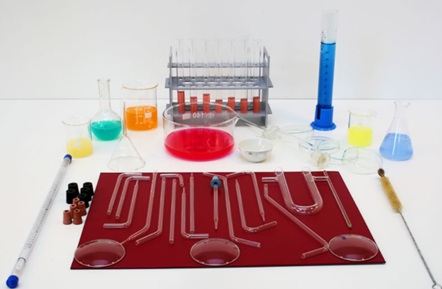 Komplet szkła laboratoryjnego - wersja podstawowa