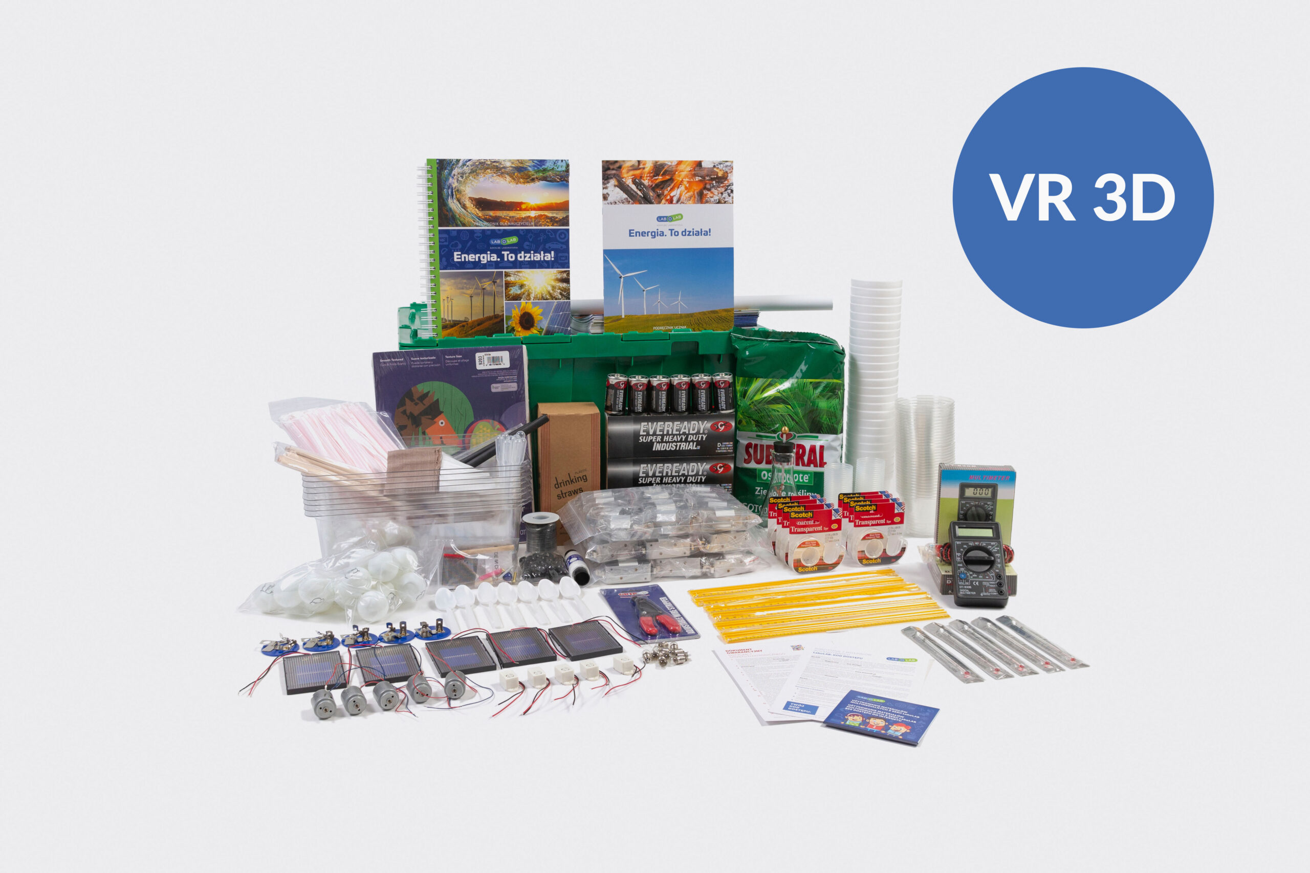 LaboLab ENERGIA. TO DZIAŁA! FIZYKA – 23 lekcje