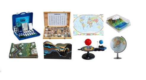 Pracownia geograficzna - pomoce dydaktyczne