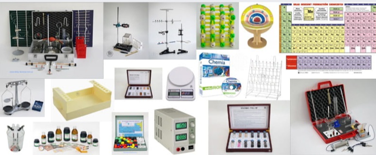 Pracownia chemiczna liceum / technikum - pomoce dydaktyczne