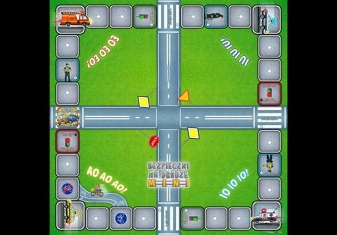 gra XXL BEZPIECZNI na DRODZE mini