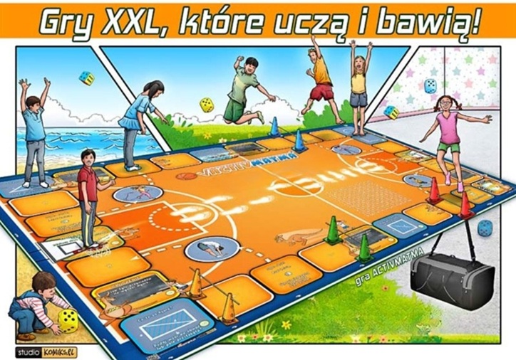 gra XXL ACTIVMATMA koszykówka