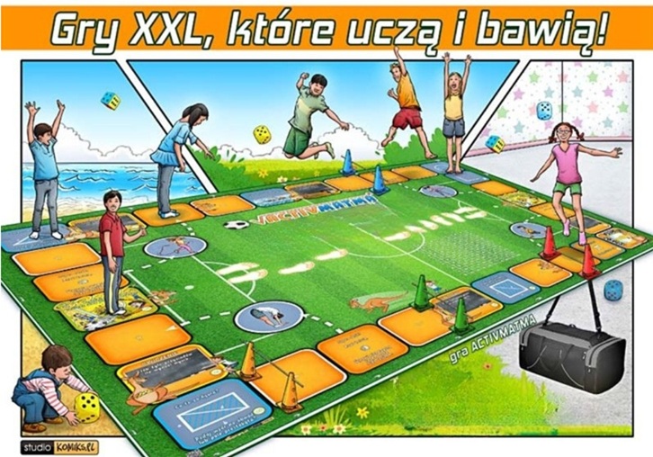 gra XXL ACTIVMATMA piłka nożna